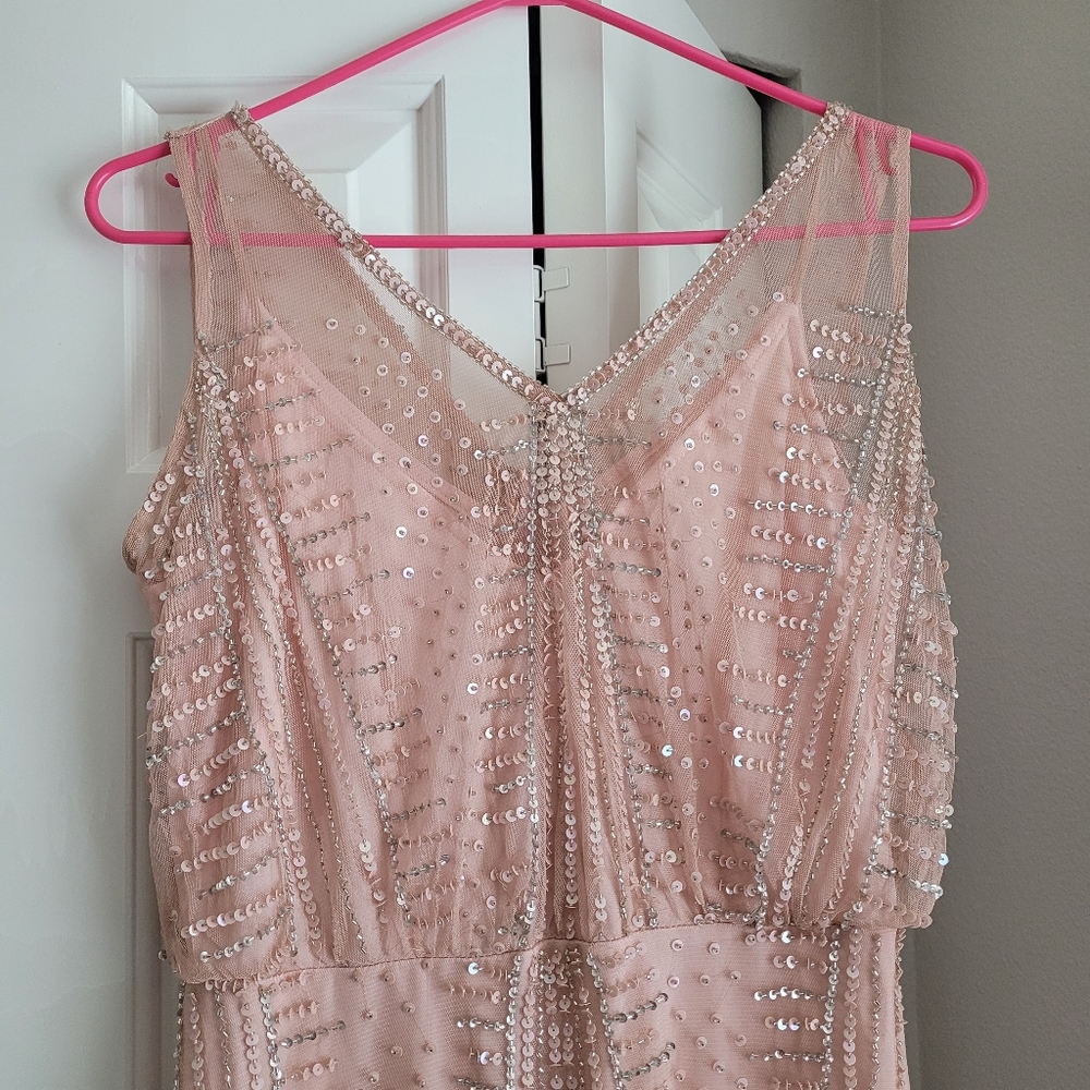 Cache beaded gown